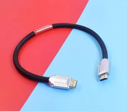 HiFi Hi-end I2S OCC Silver Plating Digital Audio Cable For I2S/IIS DSD Blu Ray DVD, Xbox, DVD GUSTARD SOUNDAWARE I2S Signal
