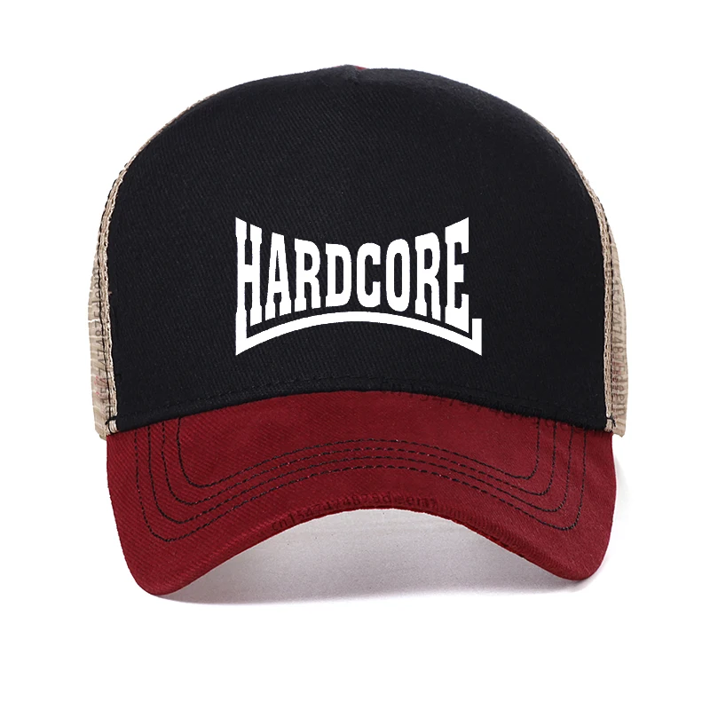 

New Hardcore Baseball Cap Fashion Men Women Adjustable Snapback hat Cool Summer Outdoor Mesh breathable Trucker Cap