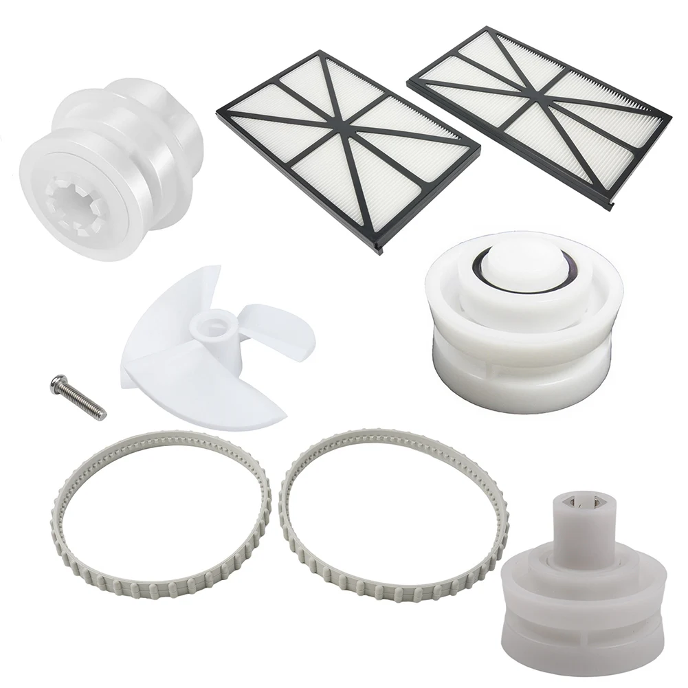 Pulley Belt Assembly Drive Bearing Kit For TigerShark Robotic Pool Cleaner RC9990GR RC9955GR Replacement Parts