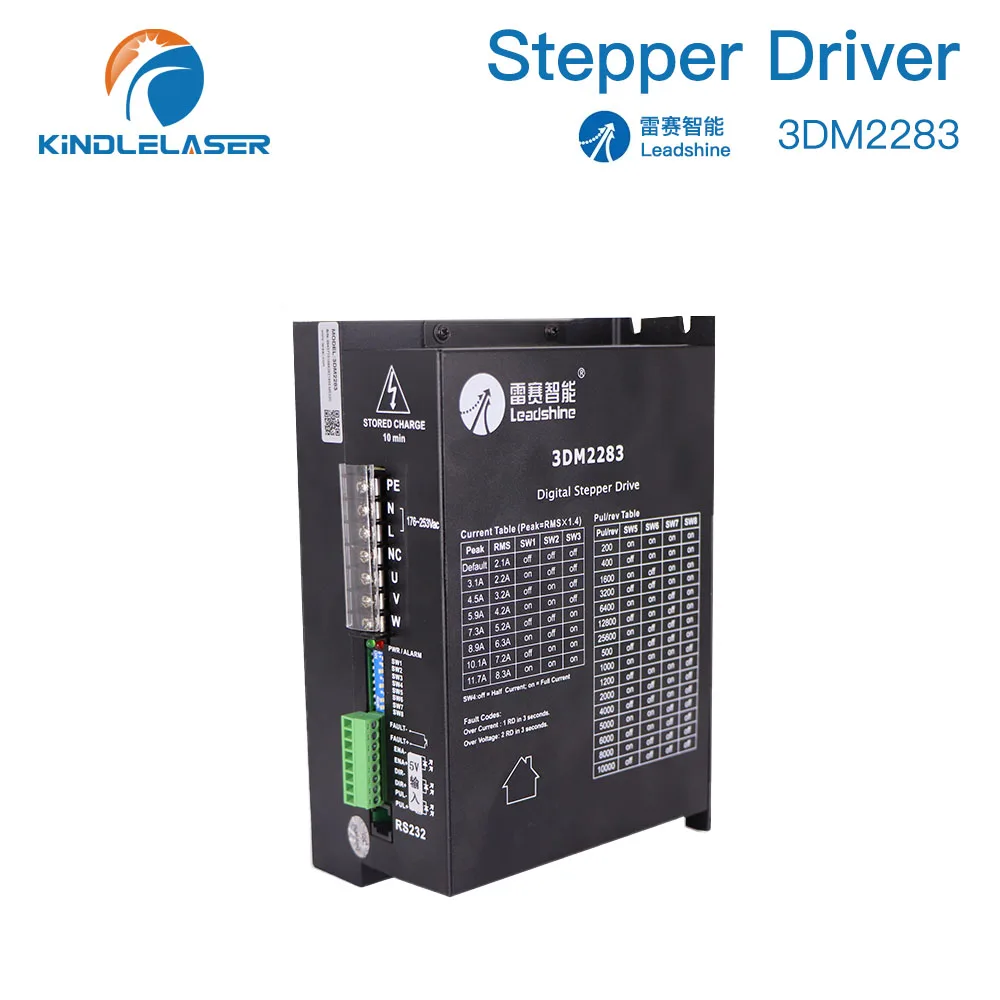 Imagem -03 - Kindlelaser-leadshine Stepper Driver Match Motor 86 110 130 Fases Tensão de Entrada ac 180240v 3.111.7a