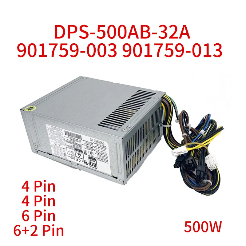 NEW Original 500W 901759-013 for EliteDesk Z2 G3 G4 800 880 Workstation DPS-500AB-32A 901759-003 Power Supply DPS-500AB-32 A PUS