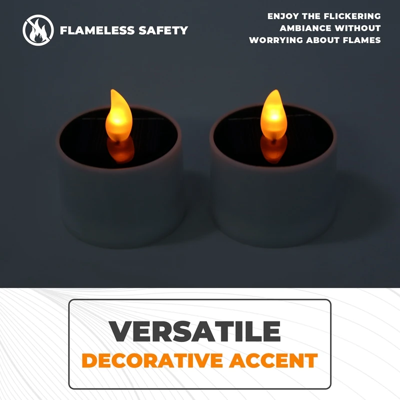 Vela solar impermeable sin llama luz al aire libre Get-Together vela vela luz decorativa