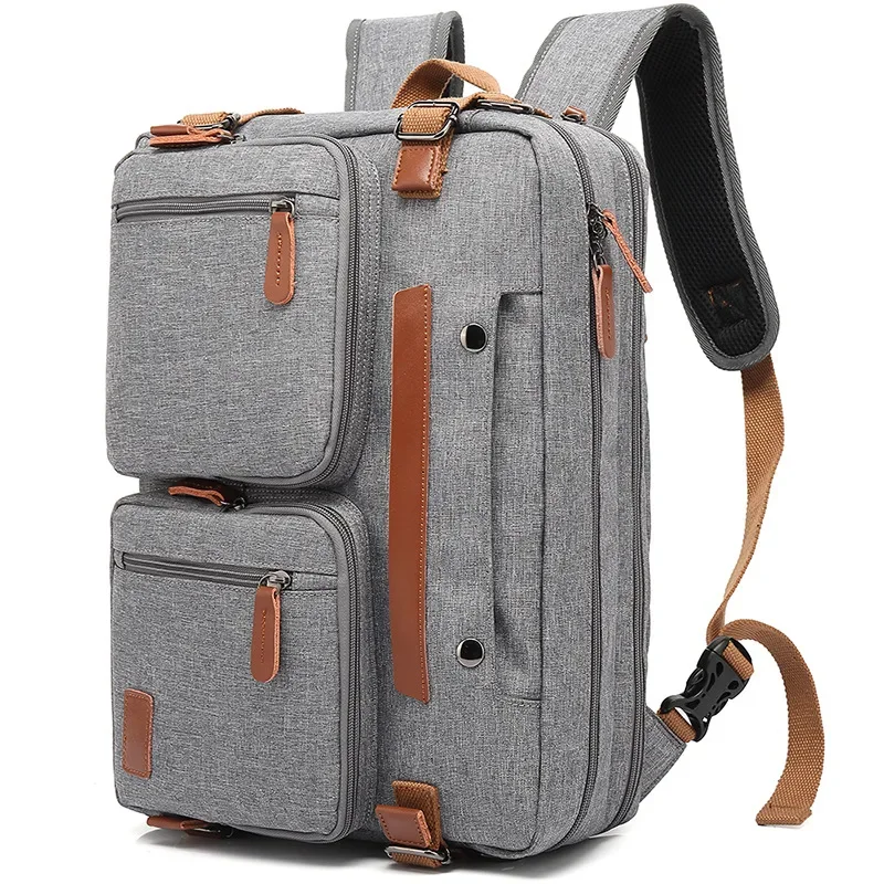 

Multi-functional Man's Backpack Wear-resistant Student Schoolbag Large Capacity Business Handbag Portable Computer Bag