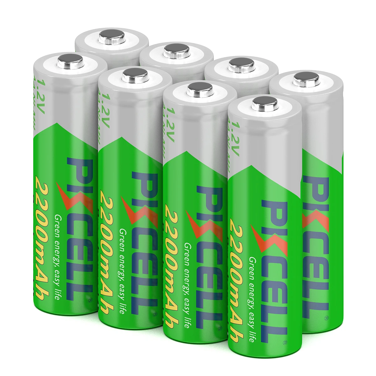 28XAA Battery NiMH Rechargeable Batteries 1.2V 2200mAh Low self-discharge Durable 2A AA Bateries For Toy And Camera