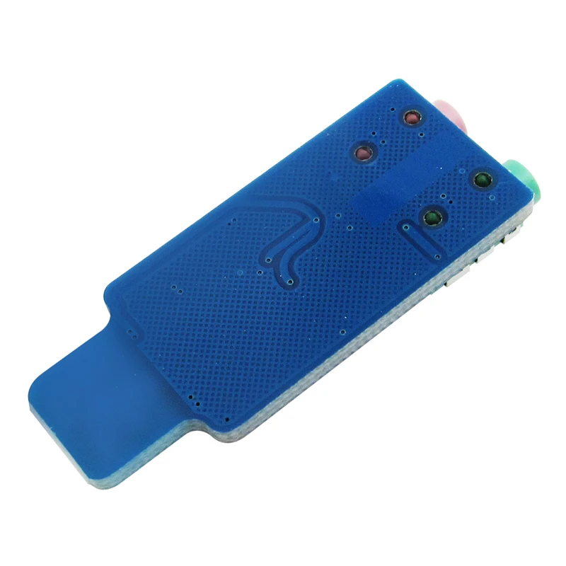 1 قطعة CM108 محرك أقراص USB كمبيوتر محمول مجاني وحدة بطاقة الصوت الخارجية