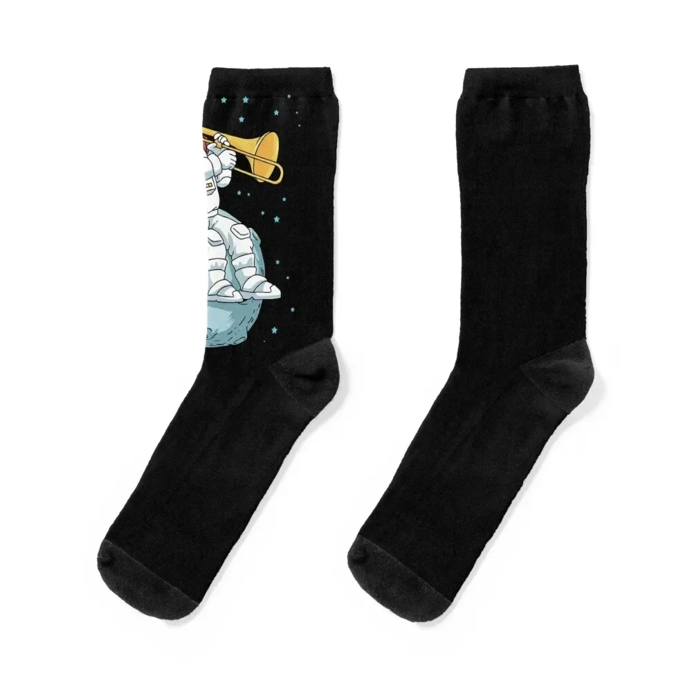 

Trombone Gift Jazz Music Marching Band Kids Trombone Socks funny gifts cool hip hop men cotton high quality Mens Socks Women's