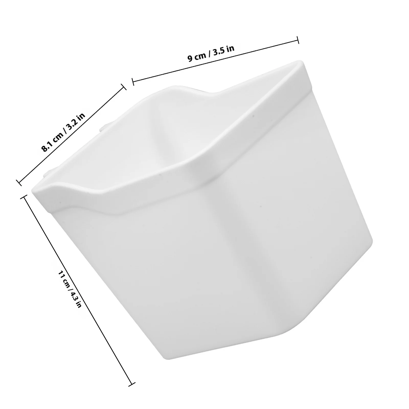 6 قطع من صناديق بيجبورد منظم مرن للأدوات والفرش والمقص وغرفة الحرف اليدوية وحامل الورق بيجبورد باللون الأبيض