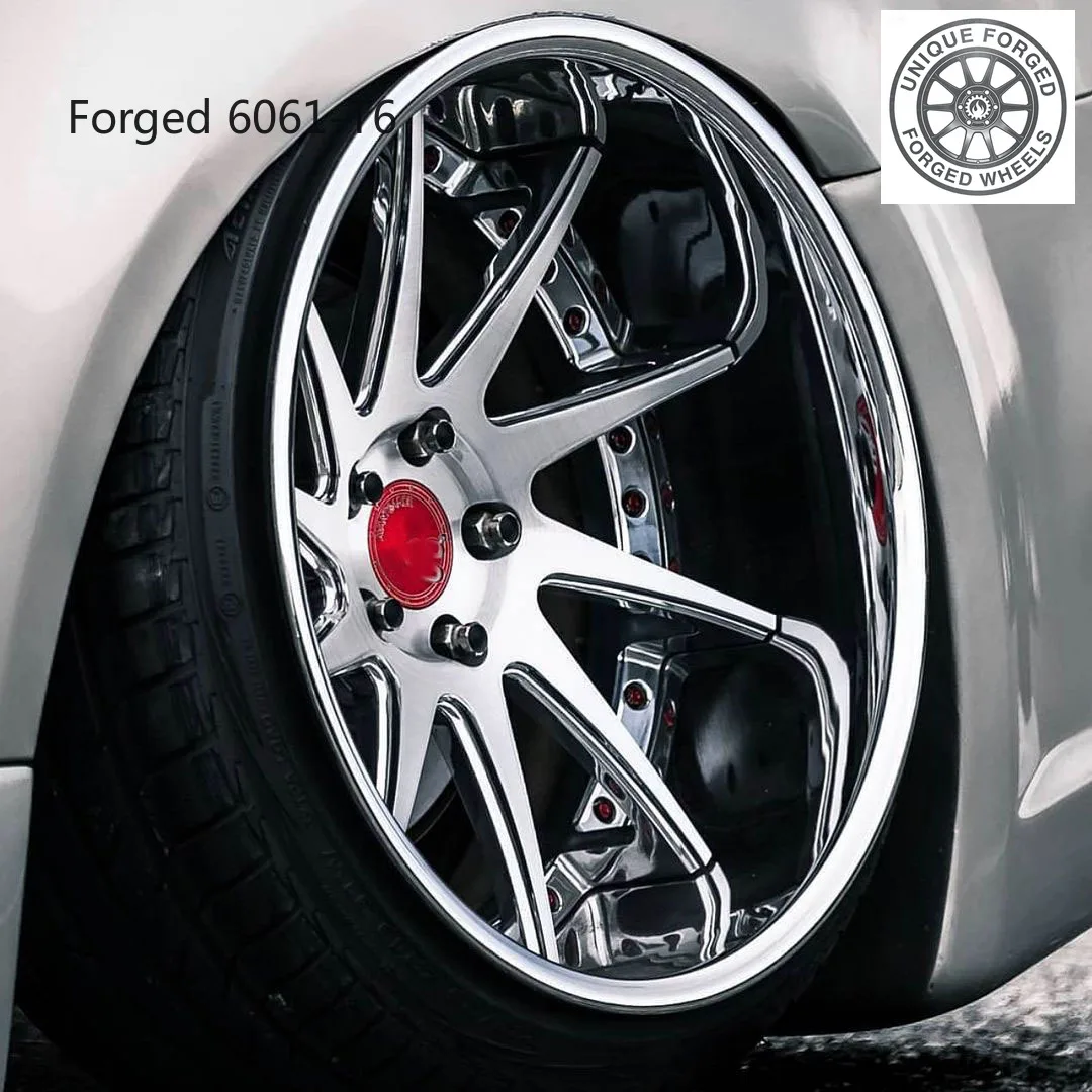 

New model of 26 Forged Wheels 2 Piece Aluminum Alloy Rims 18" 19" 20" 21" 22" Inch Custom Carbon Fiber Rims for 5x112 Passenger