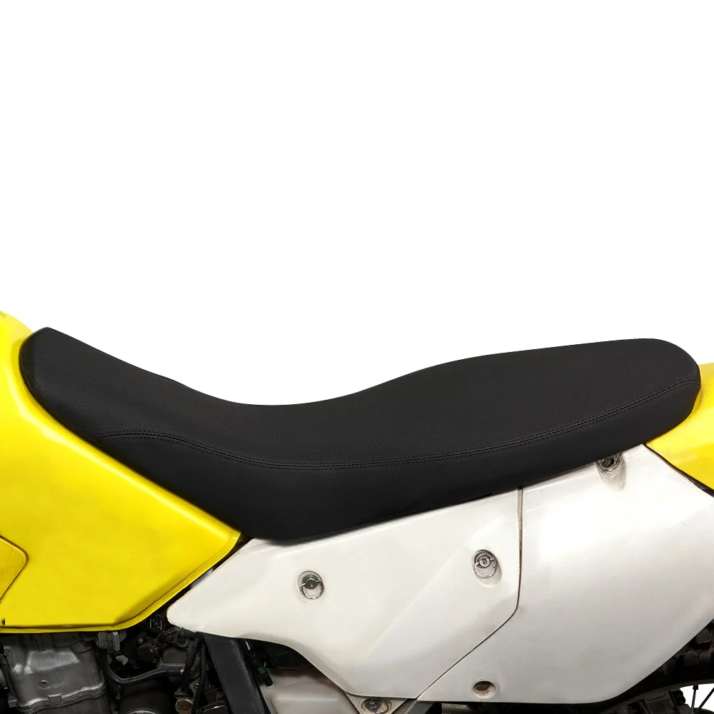 صالح لسوزوكي DRZ400 DRZ400E DRZ 400S DRZ400SM 2000-2024 غطاء مقعد الدراجة النارية ورغوة عدم الانزلاق غطاء مقعد PVC مخطط القابض