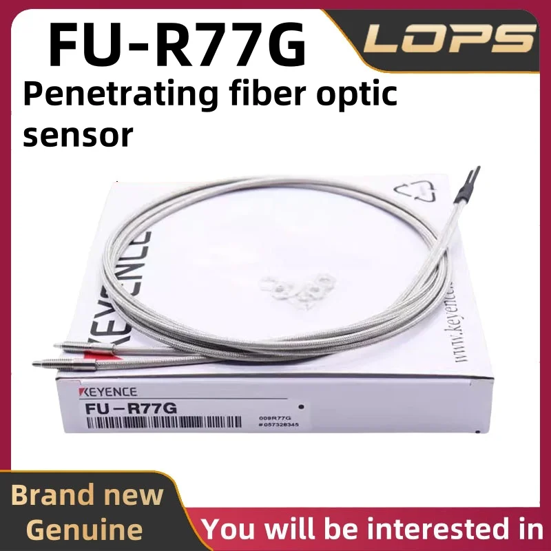 FU-R77G New Original KEYENCE Penetrating fiber optic sensor