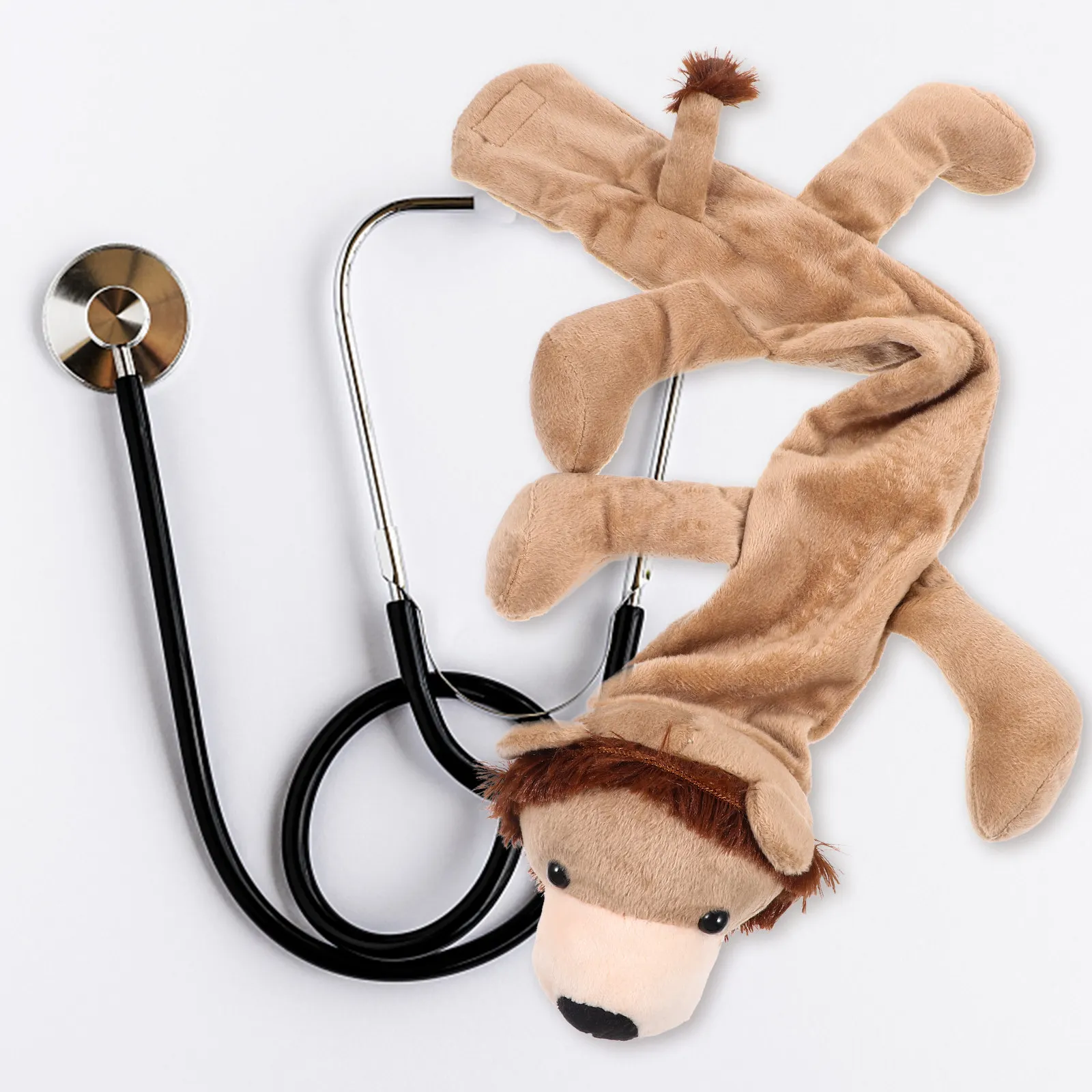 

Cartoon Stethoscope Cover Decorative Soft Comfortable Protective Sleeve for Most Stethoscopes Ideal Gift for Staff