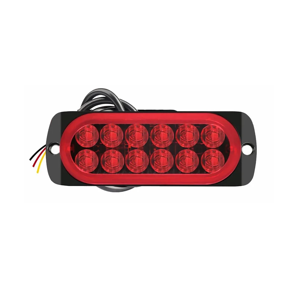 

1Pc Additional Brake Light For Motorcycle 12V 24V Car LED Stop Light Rear Third Brake Light Truck Trailer RV Van Bus Lamp