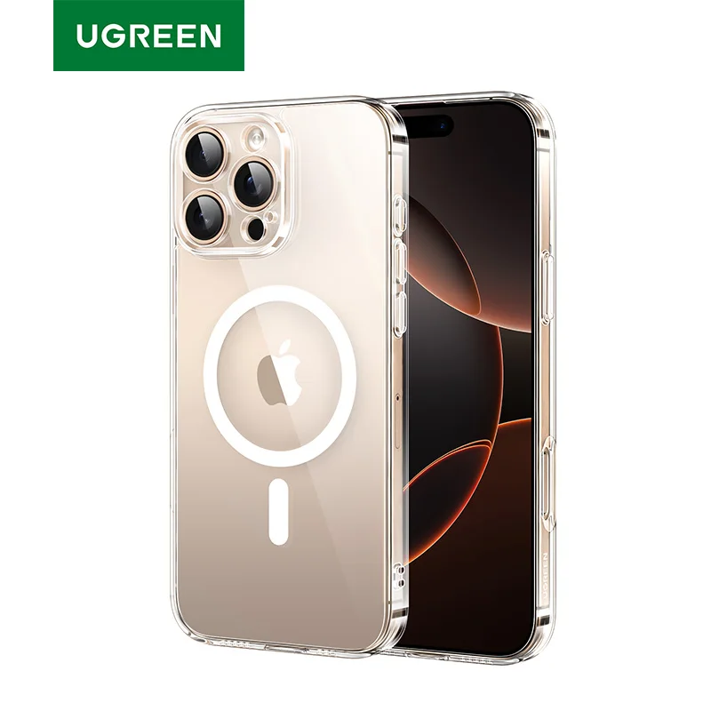 UGREEN Magnetic Case for iPhone, Shock-proof Cover, MaxSAFE TPU Case, iPhone 16 Pro Max