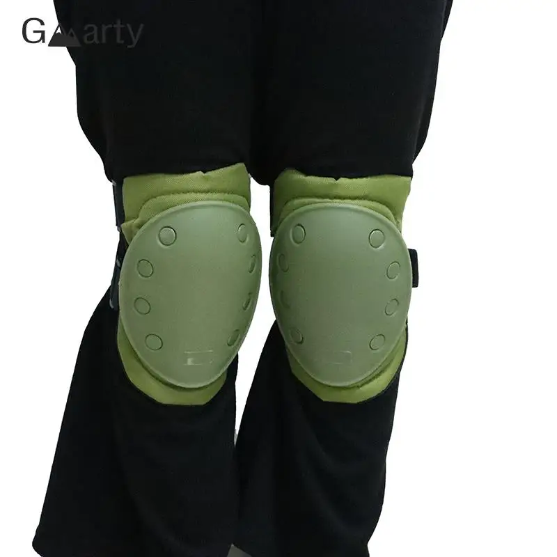 1Set Tactical Elbow Knee Pads Protector Outdoor Sport Kneecap Protect Your Safety Military Equipment Climbing Hiking