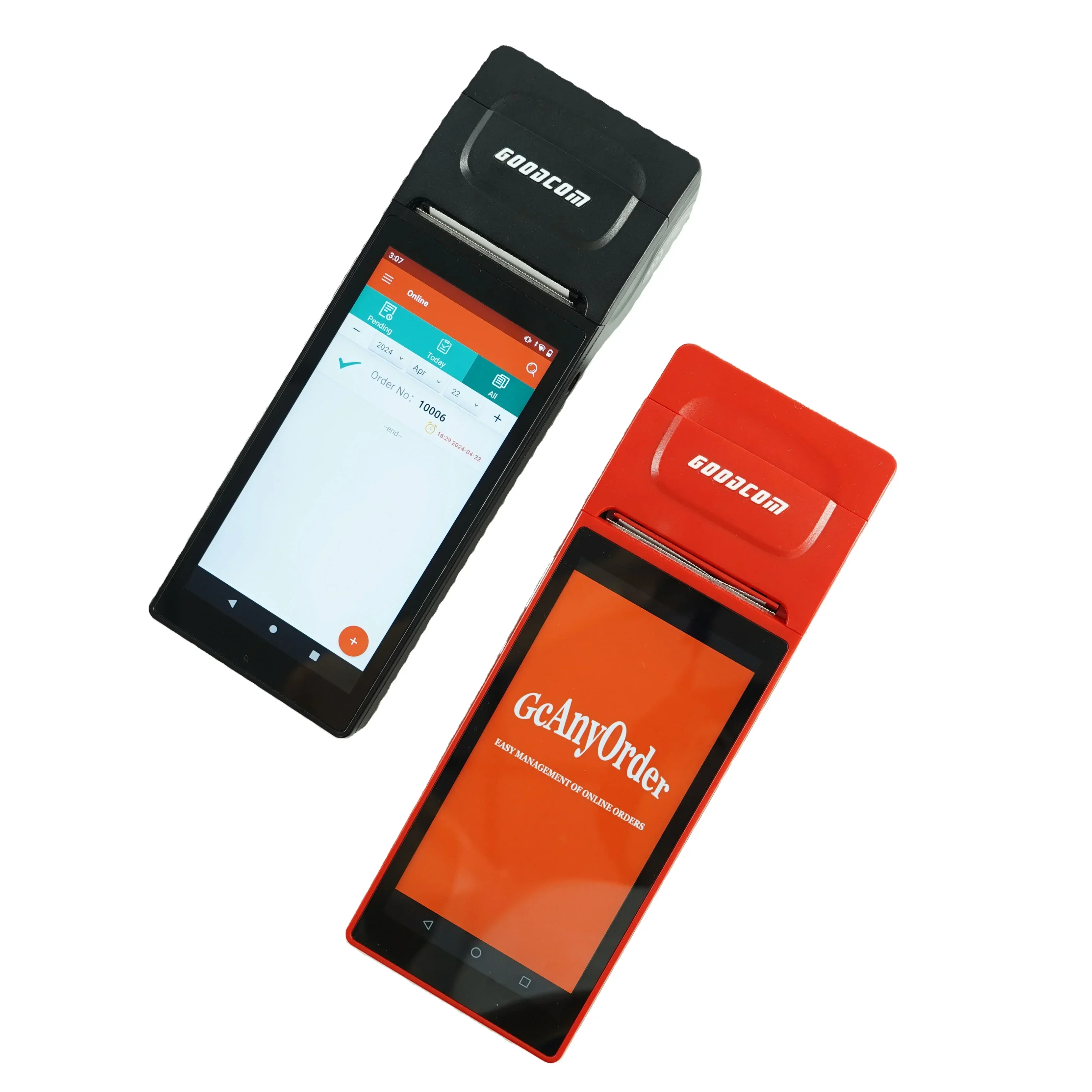 The Portable Android POS Printer 58mm Thermal Printing Bluetooth 4g Wireless-wifi For Restaurant Order Receiving