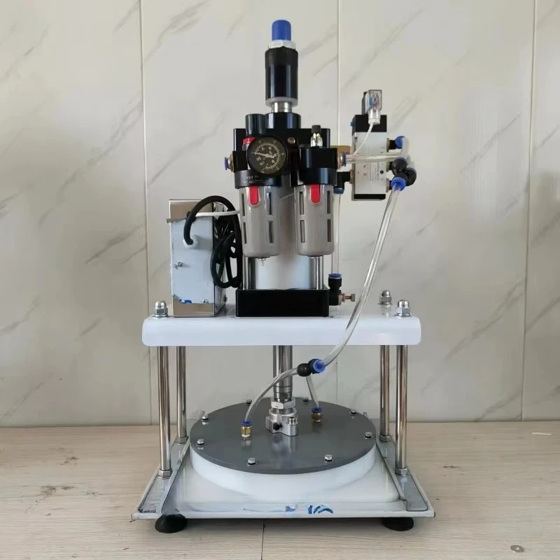 

Commercial high-efficiency tortilla pita dough cake press