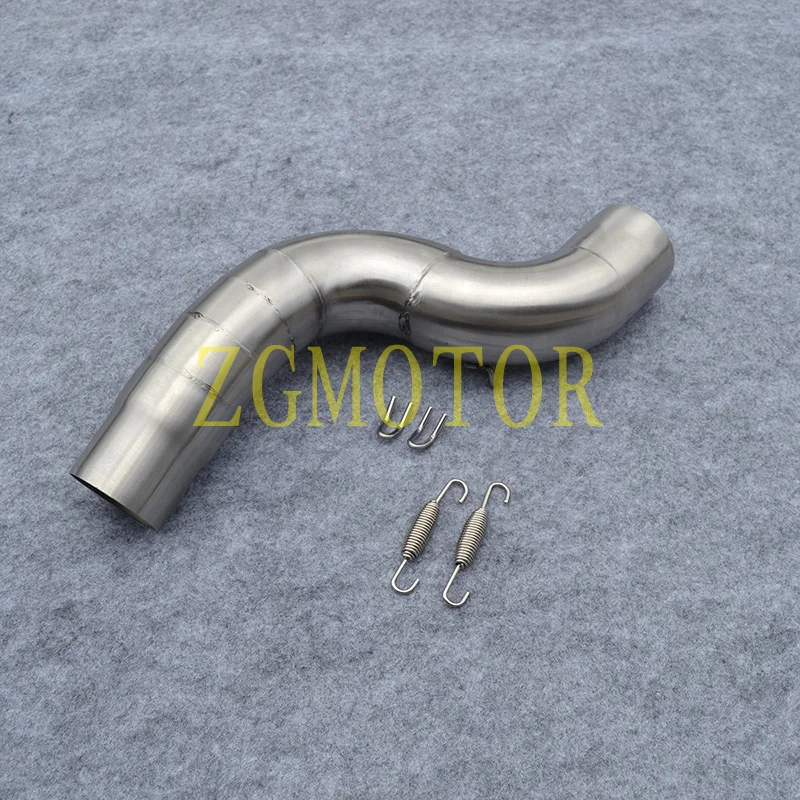 Motorcycle Exhaust Middle Pipe Muffler Fit For KAWASAKI ZX6R ZX-6R ZX636 2004-2008 20005 2006 2007 04 05 06 07 08