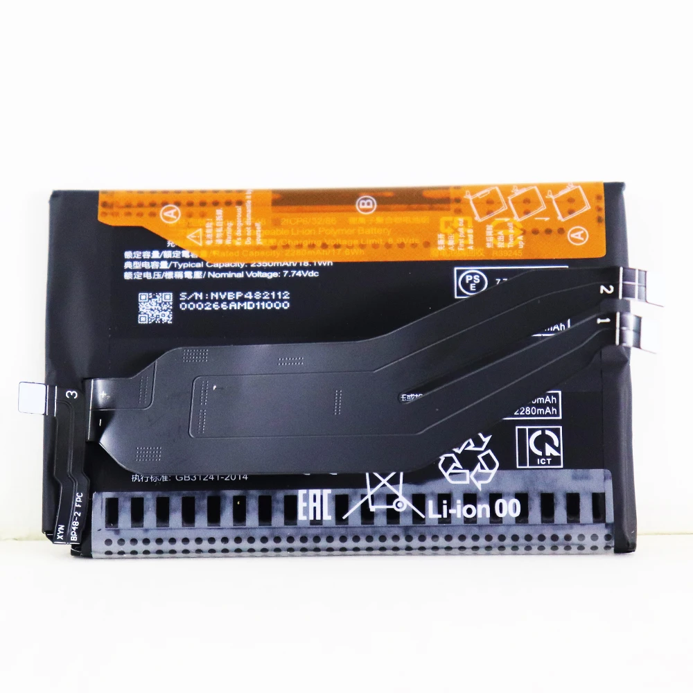 

High Quality Original Cell BP48 2300mAh Battery For Xiaomi Remi K50 Game Phone Replacement Batteries+Tools