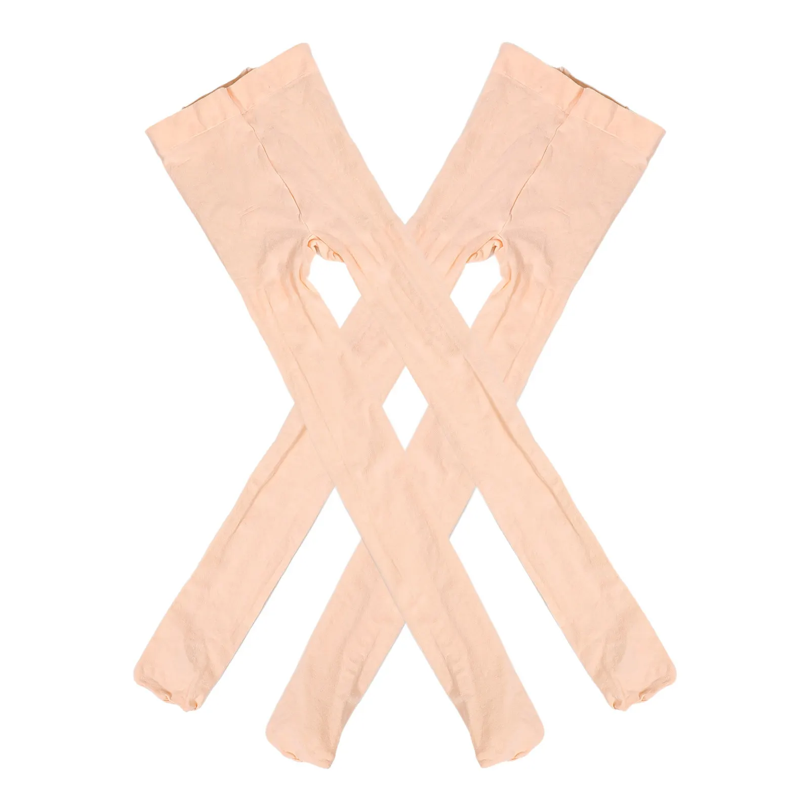 2Pairs Adult Ballet Socks Dance Tights Pink for Women Girls Height 130-150Cm Comfortable Elastic Breathable Dance Tights