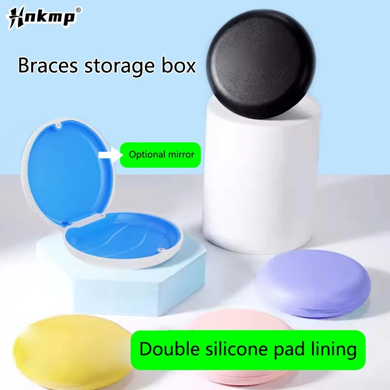 

Braces Orthodontic Case Dental Retainer Box Case Magnetic Aligner Mouth Guard Container For Teeth Travel False Denture Boxes