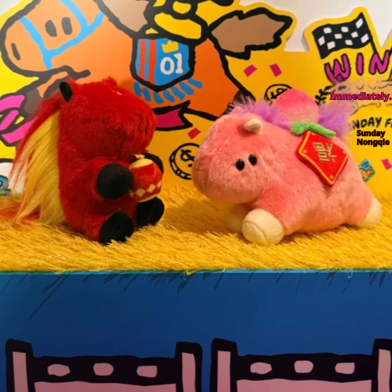 

Authentic Popsunday Winny Sunday Farm Series Blind Box Kawaii Horse Plush Doll Mystery Box Girls Customized Festival Toy Gift