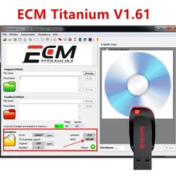 2024 HOT ECM TITANIUM 1.61 With 26000 + Driver ECM 18259+ Drivers for ecu tool Send link automotive software windows 7 8 10