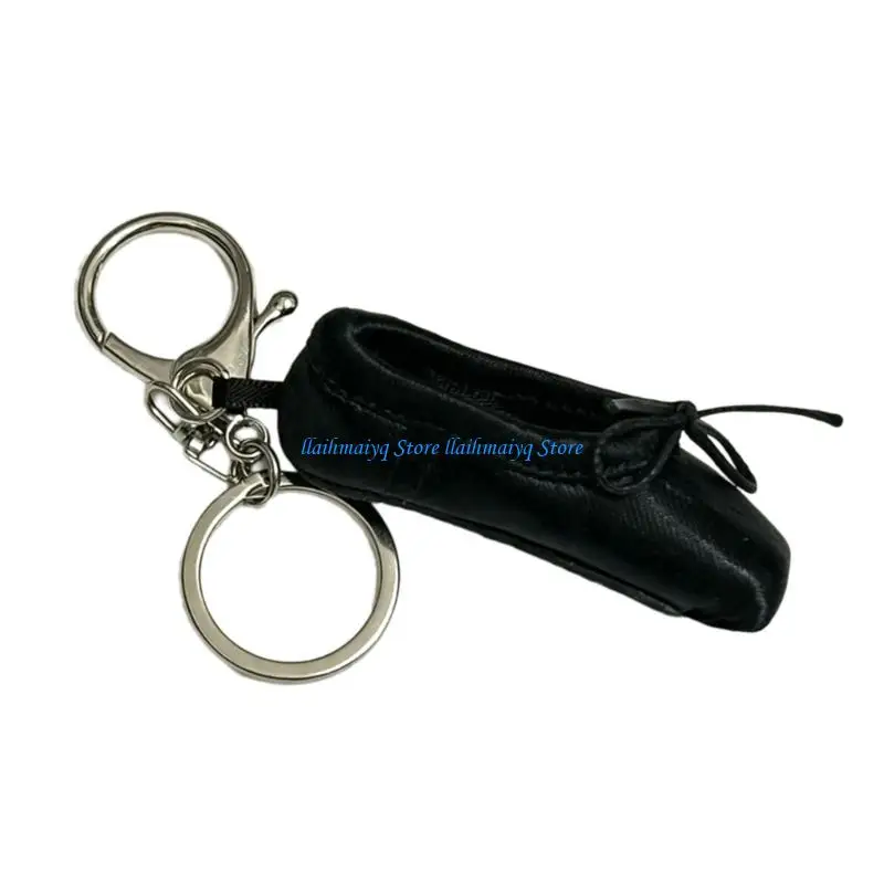 573B Handmade Pointe Shoe Charm Unique Keychain For Girls And Women Gift
