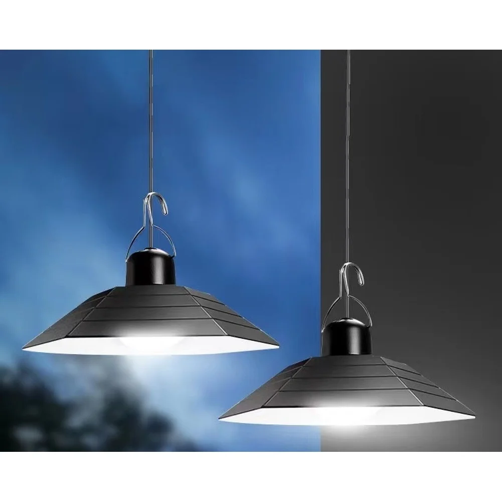 Solar Split Pendant Light Waterproof for Outdoor Indoor Wall Lamp with Remote Control and Automatic Light Sensor