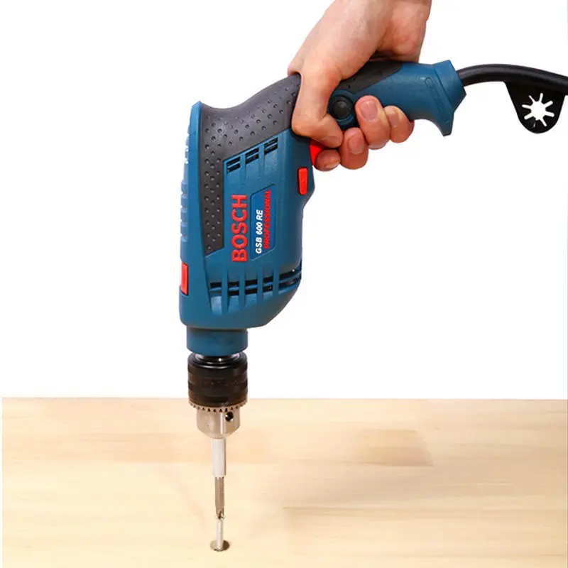 Original Bosch GSB600RE13 Impact Drill Multi-function Electric Hand Drill Electric Tool Household Set