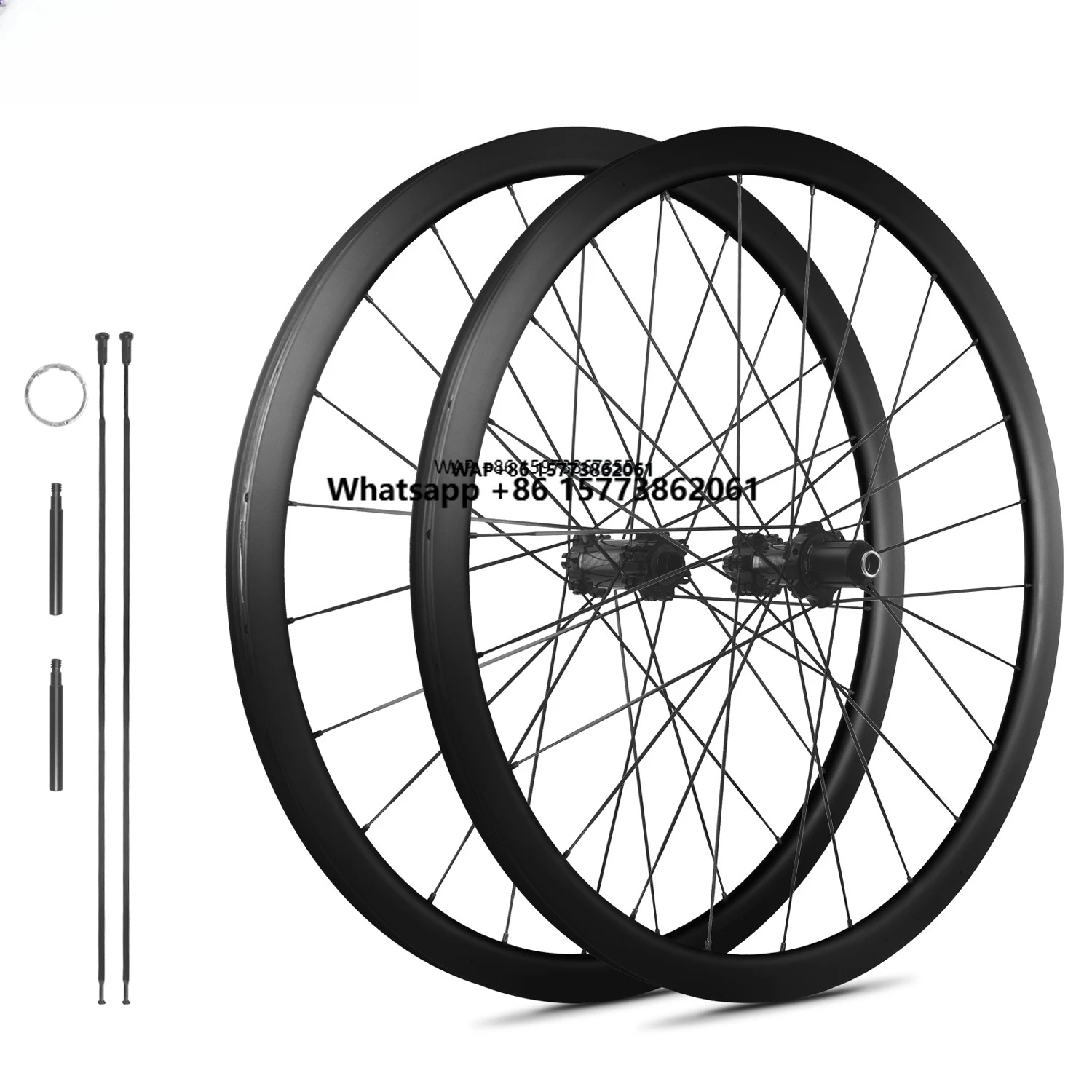 

Ultralight 700C Road Bike 32mm Carbon Fiber Rims 36T Ratched Center Lock HUB Disc Brake Variable Diameter Spoke Wheel Set