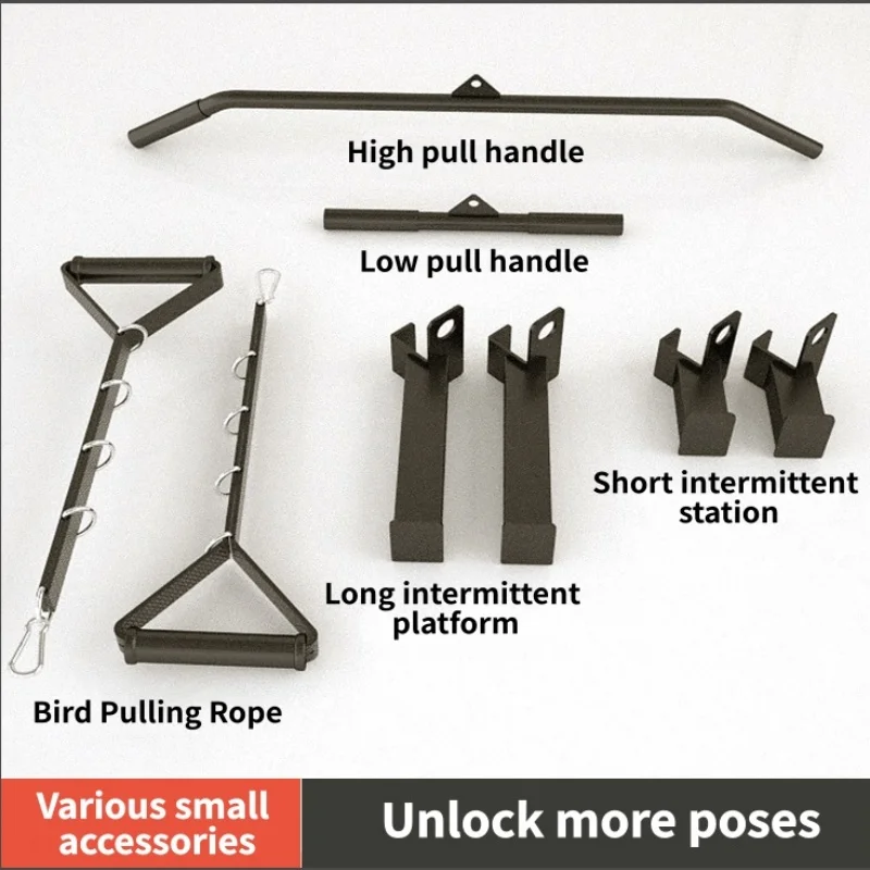 

Тренажер для маленьких птиц, многофункциональная рама для приседаний, портальная рама, подтягивания, машина с двумя плечами, большое интегрированное оборудование для фитнеса