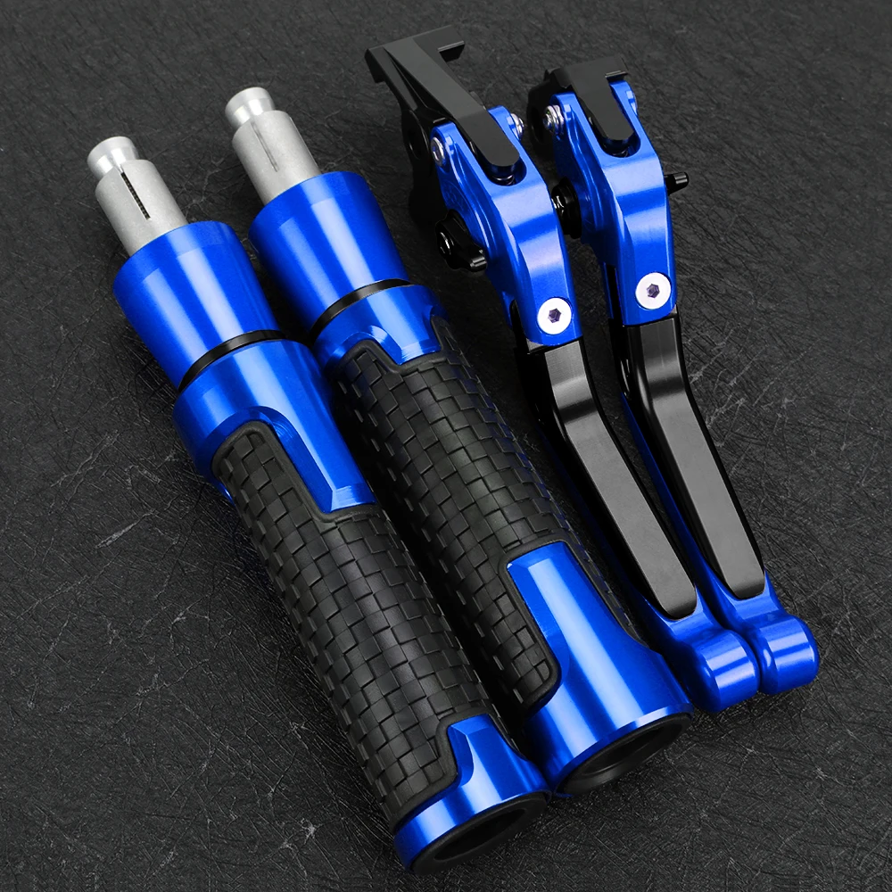 

Motorcycle Accessories CNC Aluminum Adjustable Brake Clutch Levers Handbar End Grips FOR Yamaha Blaster YFS200 YFS 200 2005 2006