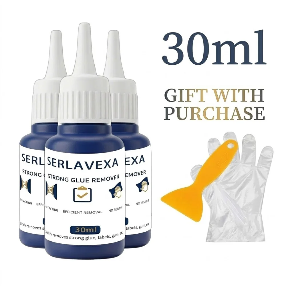 High Performance Strong Glue Remover, Pro Adhesive Dissolver for 502 Super Glue, Tape & Label Residue, Safe on Fabric and Glass