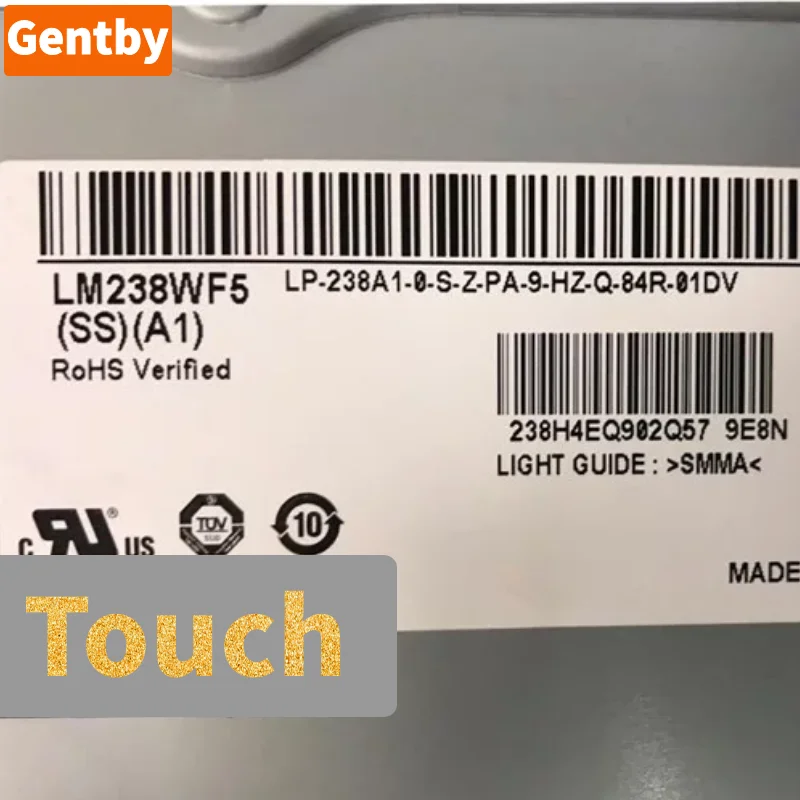 Imagem -06 - Original Novo Lm238wf5-ssa1 Lm238wf5-ssa2 Lm238wf5-ssa3 Tela de Toque para hp Dell Lenovo 23.8 Polegada Tudo-em-um Computador Display Lcd