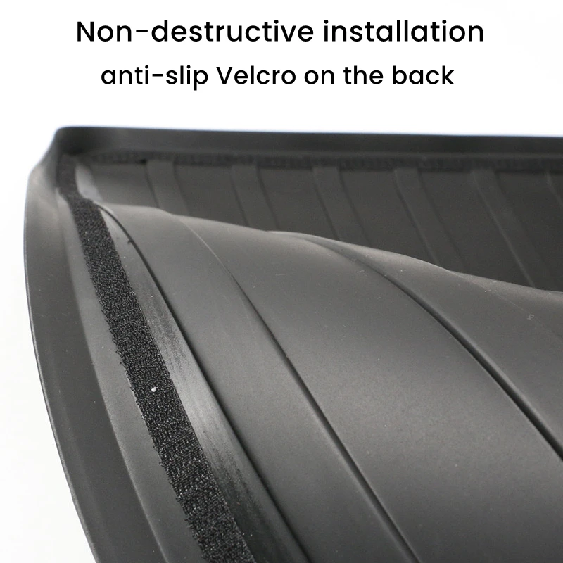 For Tesla Model 3+ Highland Seat Back Protector Cover TPE Rear Backrest Trunk Mat All Weather Split Liner Pet Mat Anti-dirty Pad