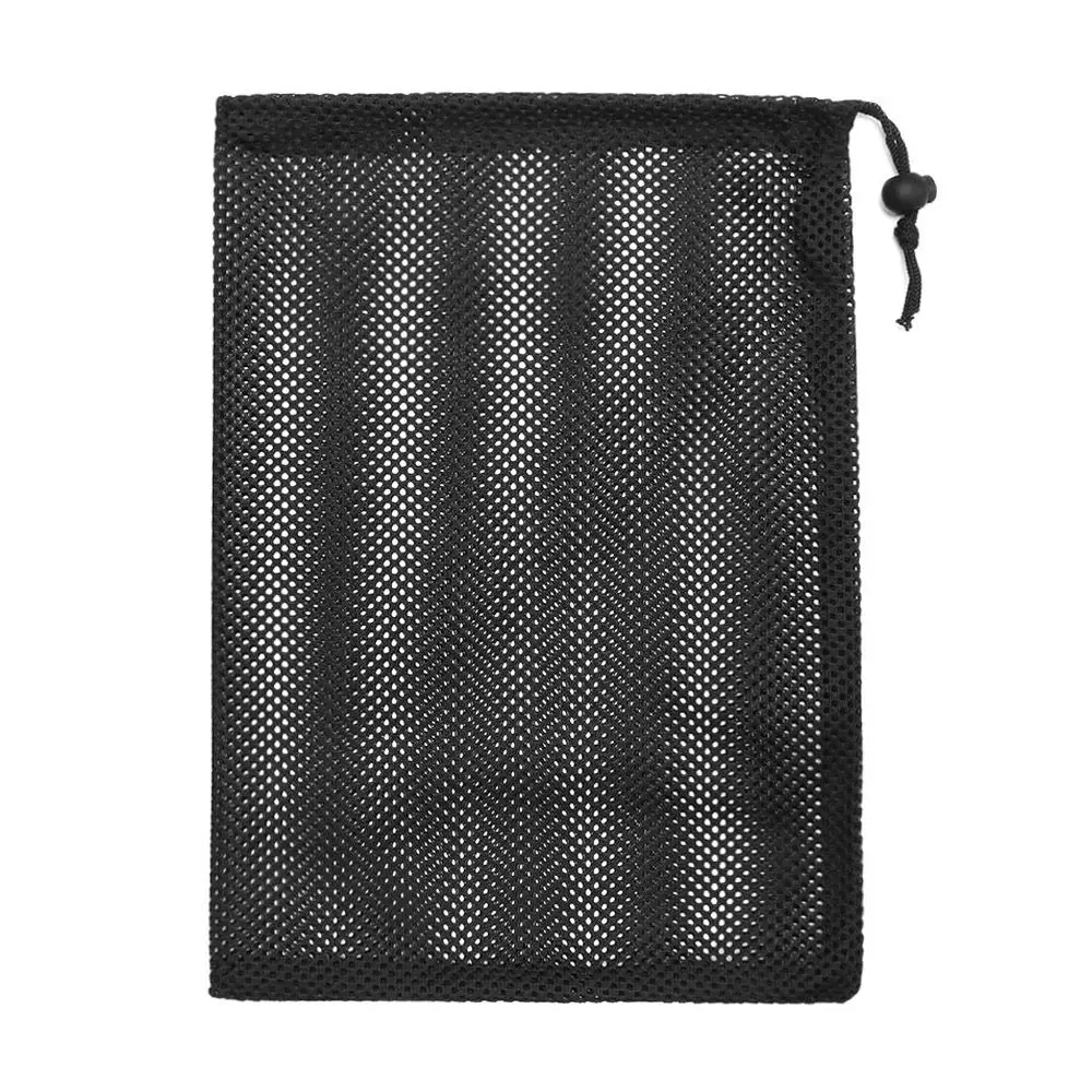 Durable Multi Purpose Nylon Stuff Sack Laundry Bag Storage Bag Mesh Drawstring Bag