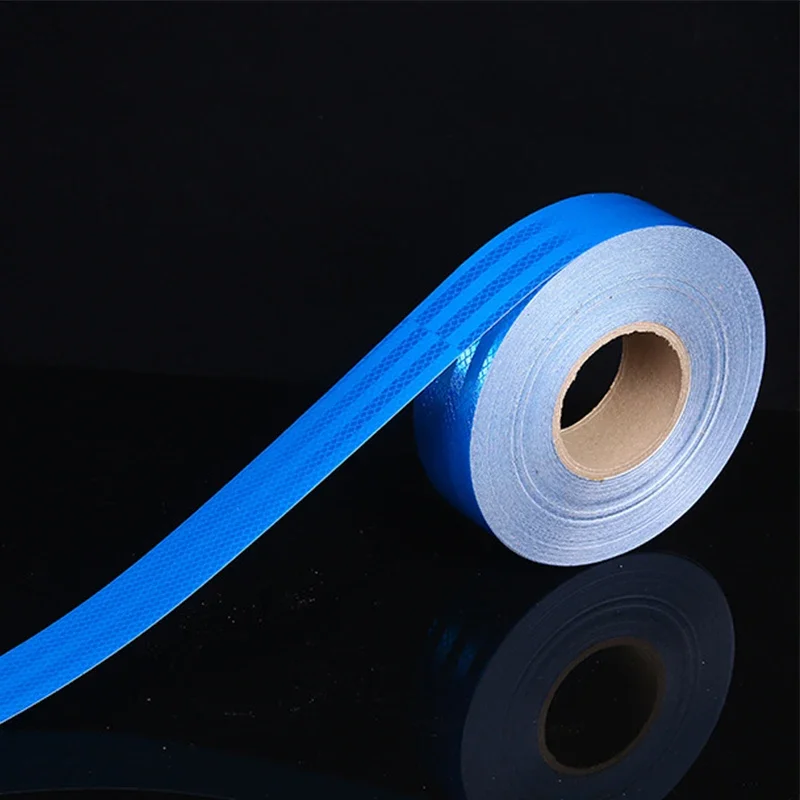 5CM*3M/Rls High Intensity Reflective Stickers Conspicuity Warning Tape For Truck Trailer Safety Accessories Tape