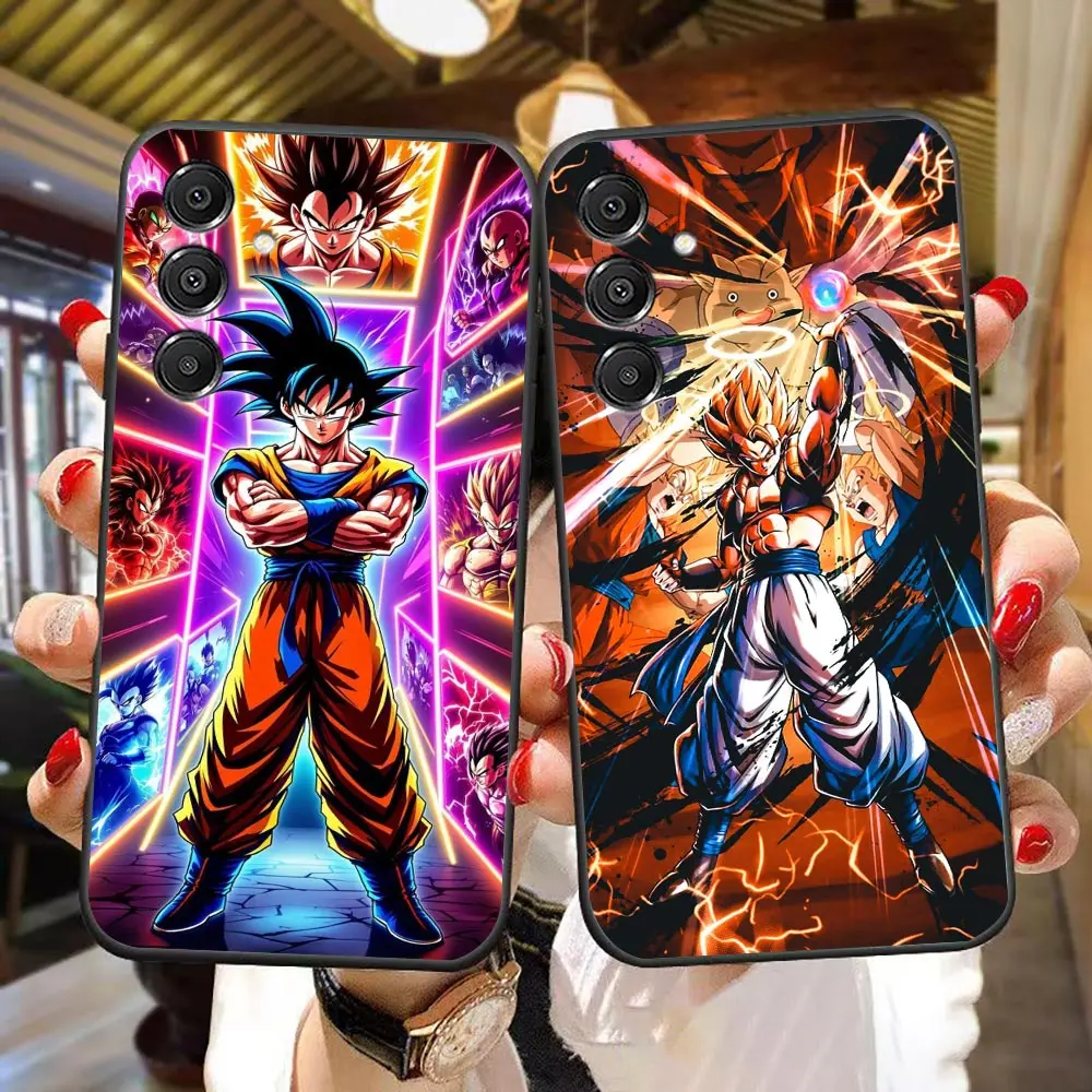 Phone Case For Samsung A14 A16 A17 A22 A23 A26 A27 A32 A36 A37 A51 A52 A53 A55 A56 A57 A71 A72 Shell D-Dragon Ball Super Saiyan