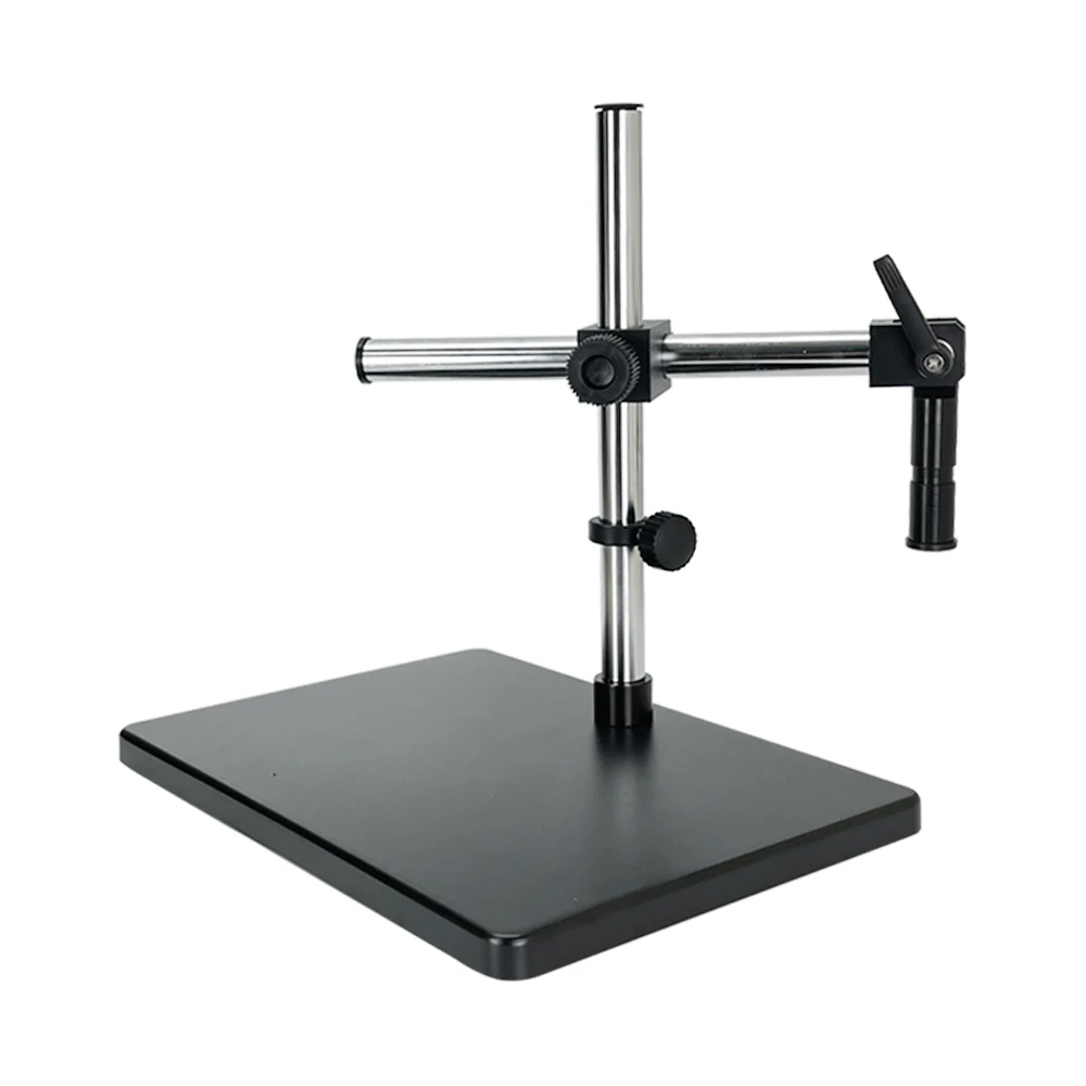 SANQTID Industrial Electronic Video Microscope Gimbal Bracket BLACK 10A Monocular Universal 360 Degree Rotating Repair 1 Year