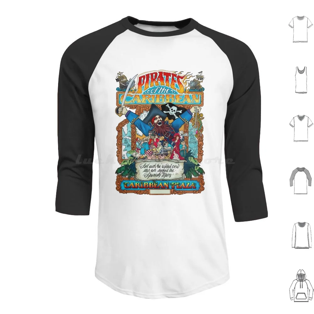 

Толстовка с капюшоном «Пираты», хлопок, с длинным рукавом, пиратская тема, парк, карибский пиратский корабль, День отца, папа, отец, маска