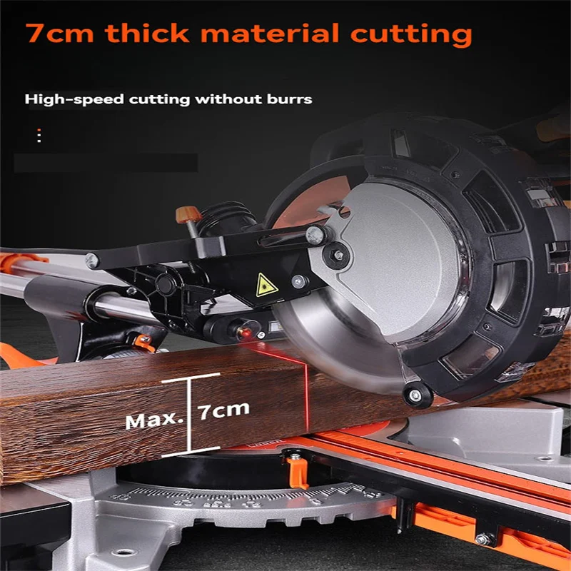 

Power Saw With Laser Accurate Miter Angles Bevel Sliding Compound Miter Saw Slant Saw Machine