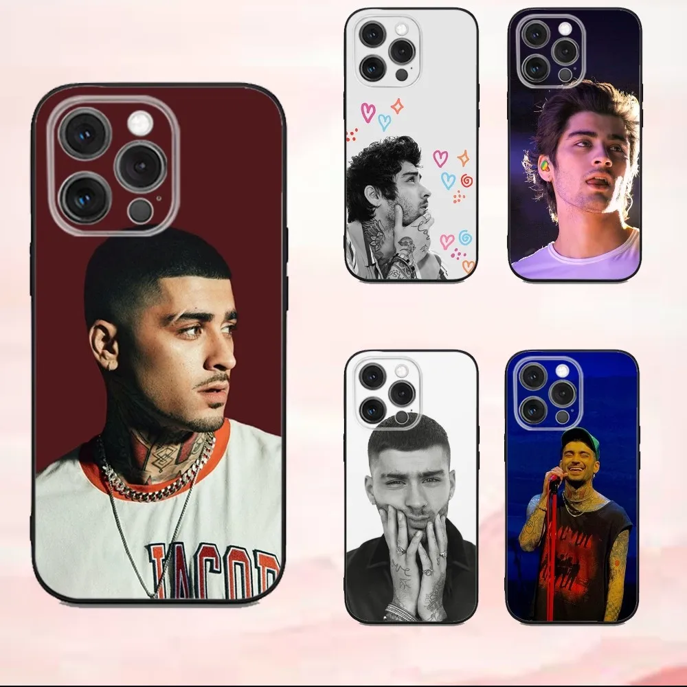 

Z-Zayn-ns Singer M-Mailks Phone Case For iPhone16,se4,15,14,13,12,11,Pro,X,XS,Max,XR,Plus,Mini Soft Black Cover