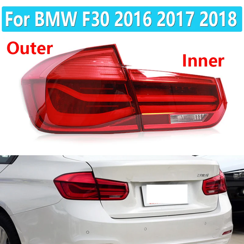 

For BMW F30 2016-2018 63217369117 63217369118 63217369122 63217369121 Rear LED Tail Light Rear Brake Light Tail Light Assembly