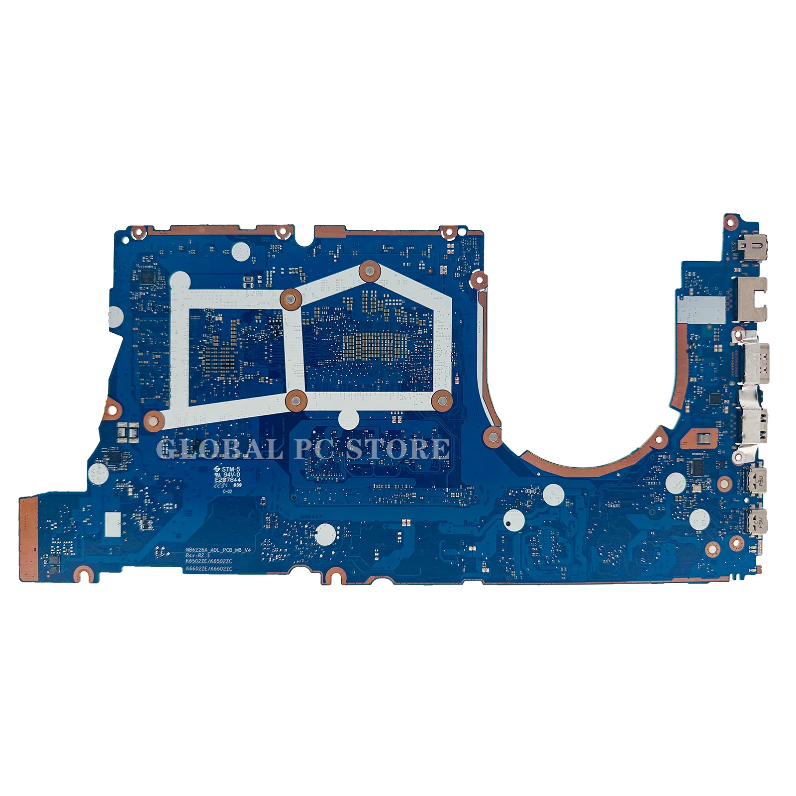 NB6226A_ADL Mainboard For ASUS K6502ZE K6502ZC K6602ZE K6602ZC S6502Z S6602Z V6602Z Laptop Motherboard i5 i7 12th Gen