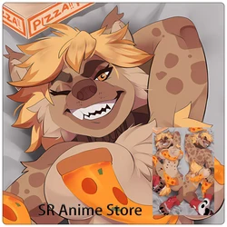 Dakimakura Anime Boon Digges Furry Hugging Body Pillow Cover Holiday Gift Bed Decor Double-Side Print Furry Pillowcase