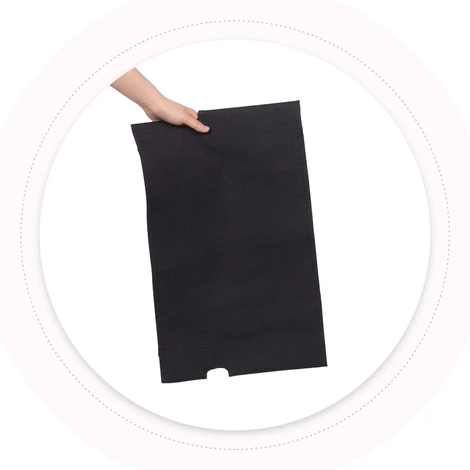 Lot de 2 housses de remplacement en tissu robuste pour chaise pliante, pour chaise de camping portable d'extérieur, 19,1x11,7 pouces, pour patio et pique-nique