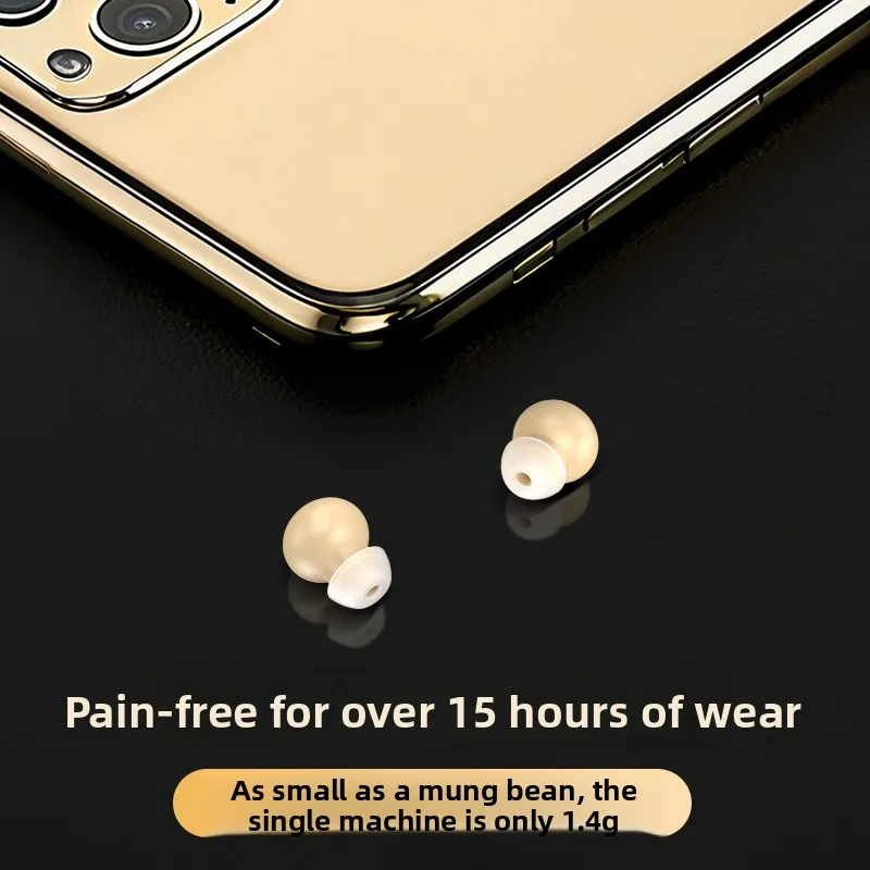 

Невидимые наушники для сна 5 мм, миниатюрные беспроводные Bluetooth-наушники для сна с шумоподавлением, дисплеем уровня заряда батареи, гарнитура, подарок