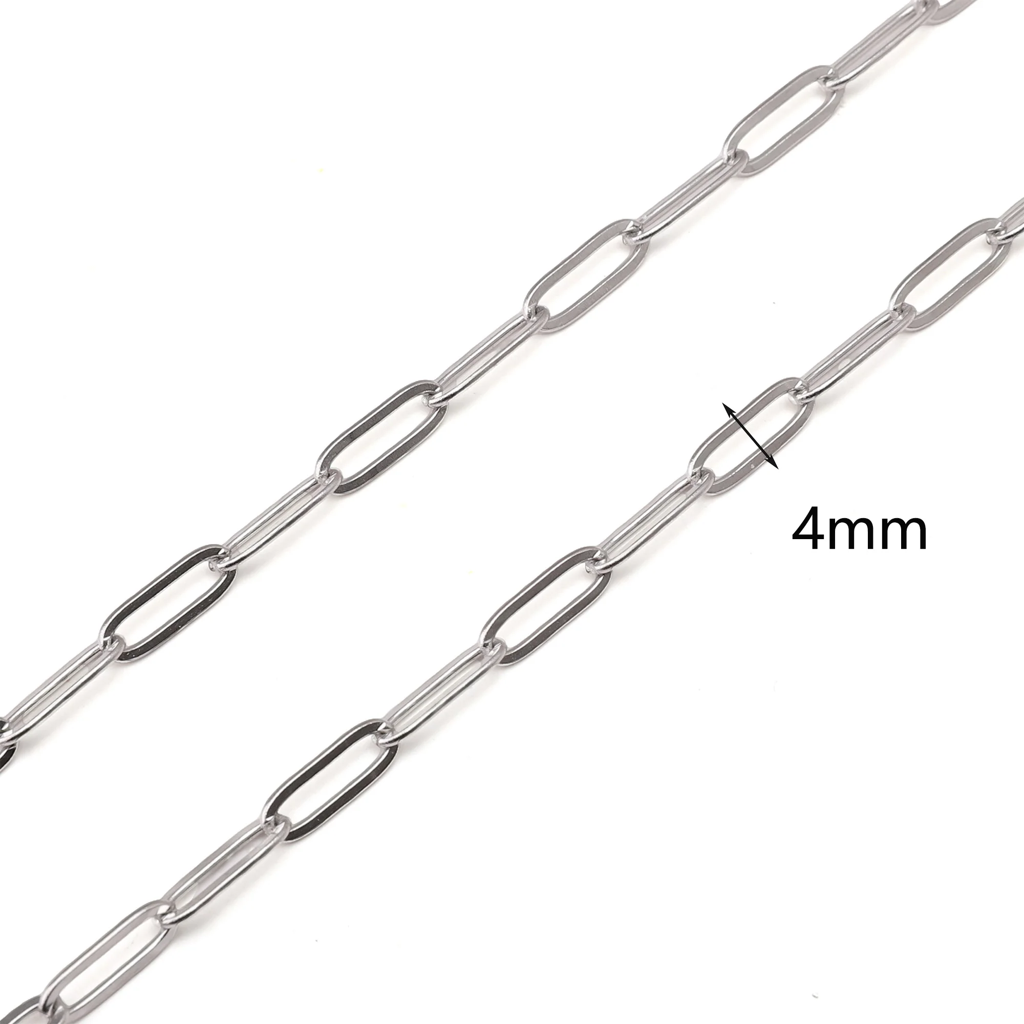 1m Stainless Steel Chain for Jewelry Making