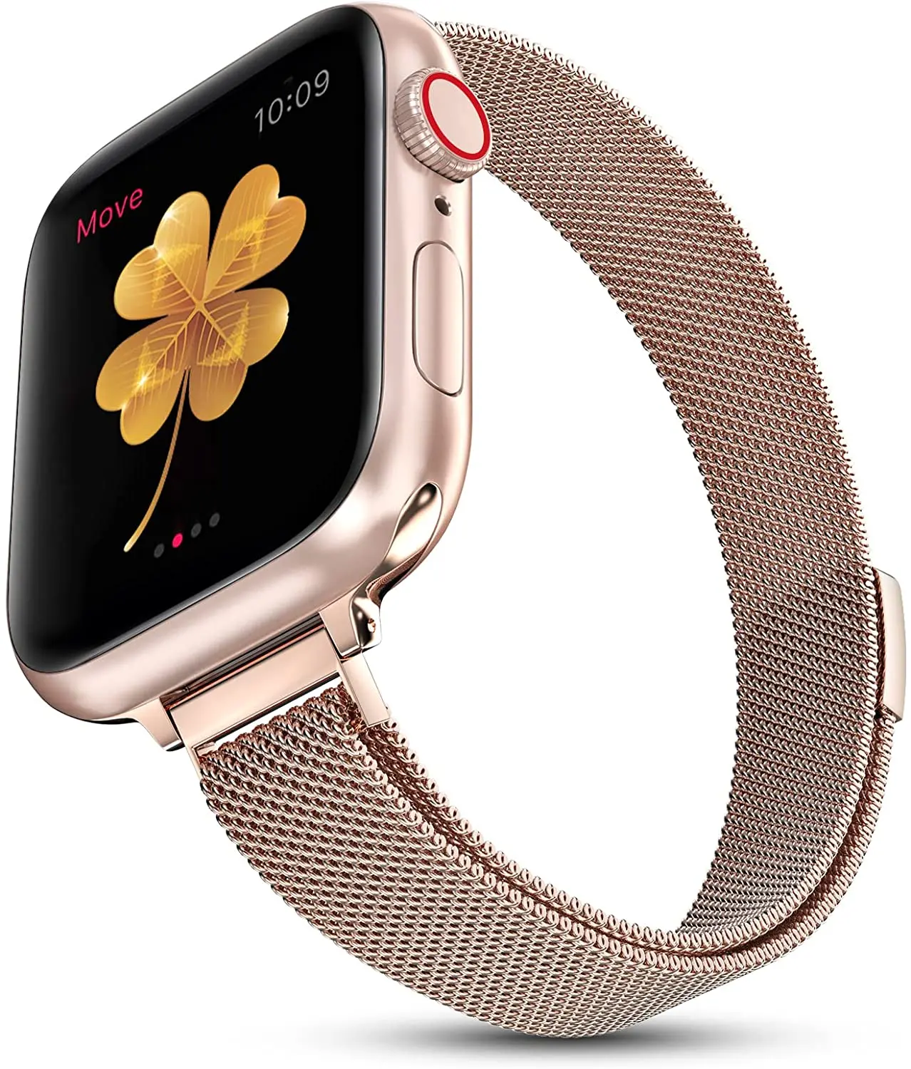 

Magnetic Loop Strap For Apple watch Band 40mm 44mm 45mm 41mm 42mm 38mm Slim Stainless steel bracelet iWatch series 3 4 5 6 se 7