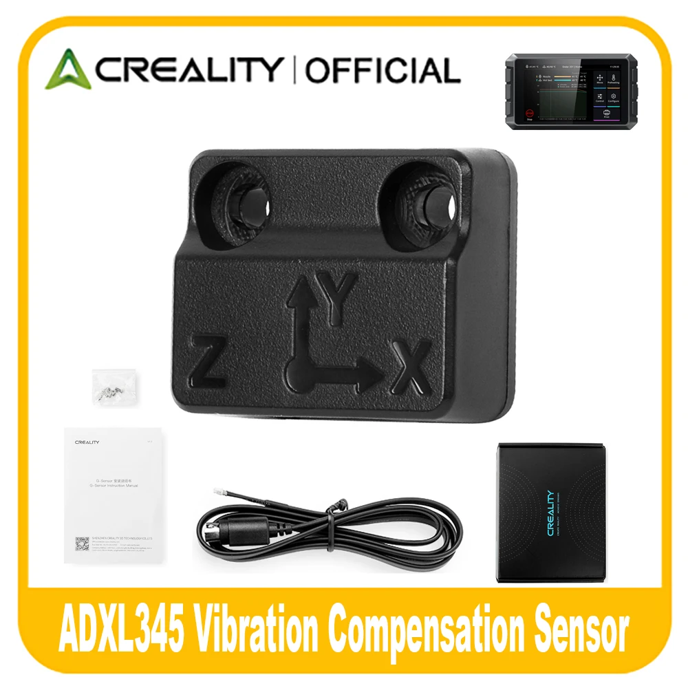 

Официальный датчик вибрационной компенсации Creality ADXL345 для Sonic Pad, точное управление с датчиком, снижение звона, детали 3D-принтера